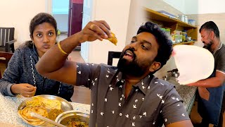 Homemade Bun Parotta Cooking 🥘 சின்ன வீடு Special [upl. by Hamirak]