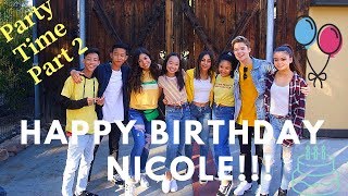 VLOGMAS 2018 Nicoles 13th Birthday at Knotts Berry Farm Day 10 Sheaden Gabriel [upl. by Ycrad]