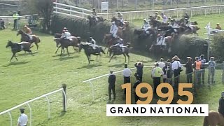 ROYAL ATHLETE DOMINATES FINISH TO WIN 1995 GRAND NATIONAL AT AINTREE [upl. by Childers]