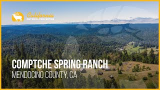 Comptche Spring Ranch  Mendocino County California [upl. by Ponton]