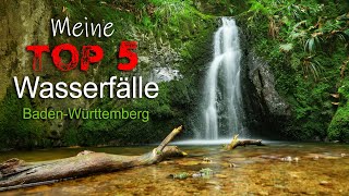 Meine Top 5 Wasserfall  Locations in BadenWürttemberg [upl. by Ailad735]