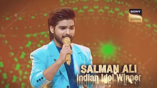 Salman Ali Indian Idol Winner  Live Performance Salman Ali salmanali newsong [upl. by Daza440]