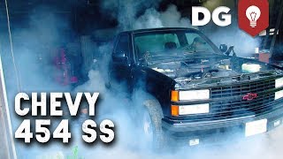 The 91 Chevy 454 SS Gets A New Engine Still Does Burnouts [upl. by Schenck157]