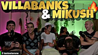 VILLABANKS E MIKUSH IN LIVE DAL TESTOSTERONE 😂🍑 [upl. by Seira]