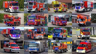 BEST OF EINSATZFAHRTEN 2020  Firescue112 [upl. by Annavas]