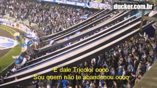 GRÊMIO 1 x 2 Santos  Sou quem não te abandonou com letra [upl. by Chantal173]