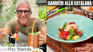 VUOI RICONQUISTARLA Ecco come GAMBERI ALLA CATALANA e Pineapple Mule  Ricetta di Chef Max Mariola [upl. by Gussi]