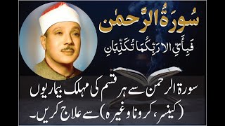 SURAH REHMAN QARI ABDUL BASIT Cure for Corona illness Heart Touching [upl. by Laen]