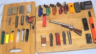 My Lighter collection 2017 [upl. by Souvaine]