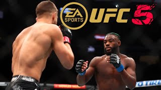 Calvin Kattar vs Aljamain Sterling  UFC 300 UFC 5 [upl. by Ytteb]