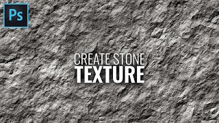 How To Make Stone Texture in Photoshop  Rock Texture  Photoshop Tutorial Easy [upl. by Dorrahs]