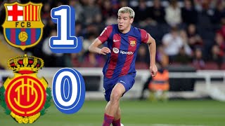 Barcelona vs Mallorca 10 Highlights Robert Lewandowski in action [upl. by Folly]