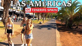 TENERIFE  PLAYA DE LAS AMÉRICAS  Check the Current Appearance 😎 4K Walk ● January 2024 [upl. by Gelasius]