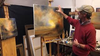 Glazing An Oil Painting with Nial Adams [upl. by Essirehs971]