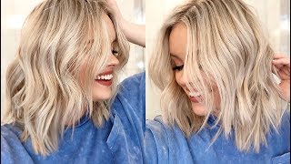 HOW TO EASY WAVES TUTORIAL  Short to Medium Length Hair [upl. by Aneema849]