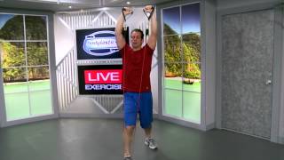 HOW TO DO Shoulder Press with Resistance Bands [upl. by Hach467]