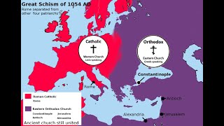 LO SCISMA DEL 1054 VERITA E BUFALE  GLI SVILUPPI DELLORTODOSSIA Prof T Petcu  M Giusio [upl. by Dlonyer]