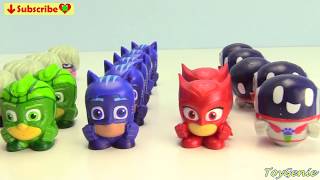 Genie Teaches Colors with PJ Masks Super Moon Adventure Mashems Series 3 [upl. by Lourie]