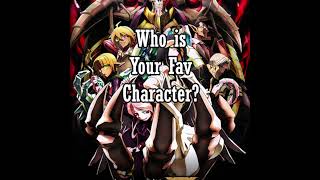 Who is your Favorite Overlord Character overlord [upl. by Norabal]