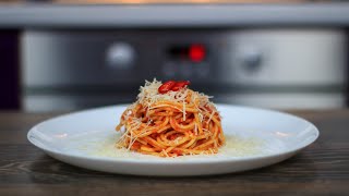 БЫСТРАЯ И ВКУСНАЯ ПАСТА АМАТРИЧАНАQUICK AND TASTY PASTA AMATRICIANA [upl. by Vahe927]