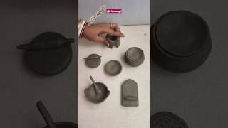 Making Village Style Clay Cooking Pots shorts [upl. by Cati]