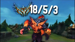 Warwick Top DOESNT have a Weak Lategame [upl. by Duax]