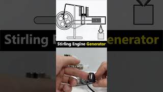 This Tiny Engine Powers Your Home For FREE Simple explanation of Stirling engine generator [upl. by Rolfston]