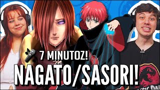 O 7 MINUTOZ MANDOU BEM DEMAIS NESSAS REAGIMOS A NAGATO E SASORI [upl. by Hoshi748]