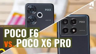 Poco F6 vs Poco X6 Pro Which one to get [upl. by Inalel]