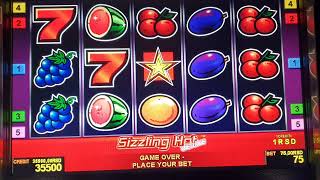 Sizzling Hot deluxe  changing bet game [upl. by Earahs]