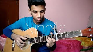 Ninnila SongTholi Prema Songs Guitar cover Video [upl. by Arie748]