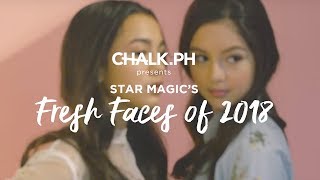 Chalkph Presents Star Magics Fresh Faces of 2018 [upl. by Adiana39]