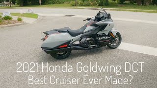 2021 Honda Goldwing DCT First Ride Impressions and TOP SPEED RUN [upl. by Nairda]