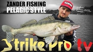 Strike Pro TV  Zander Fishing Pelagic Style [upl. by Bigler816]