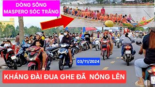 DÒNG SÔNG MASPERO NGƯỜI DÂN XEM TẬP ĐUA GHE NGO ĐÔNG NHƯ NGÀY HỘI [upl. by Buckingham]