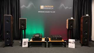 Warsaw Audio Video Show 2024  Unison Research  Opera Loudspeakers  Horn Distribution 132 [upl. by Hedaza]