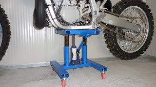 alzamoto girevole fai da te homemade mx lift stand [upl. by Buyse]