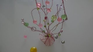 tuto arbre en perles [upl. by Myra]