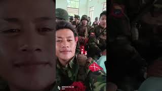 Soldiers of the 4th Brigade of the Kachin Independence Army [upl. by Esile]