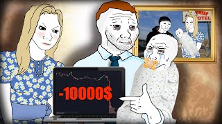 WOJAK DOOMER  THE DARK LIFE OF A DAY TRADING FATHER [upl. by Ahsinam743]