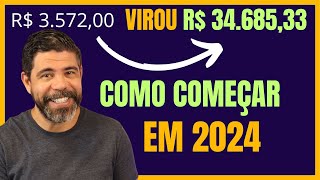 APRENDA ISSO E COMECE SUA RIQUEZA EM 2024 COM FUNDOS IMOBILIÁRIOS E AÇÕES INVESTINDO BEM [upl. by Eanil]