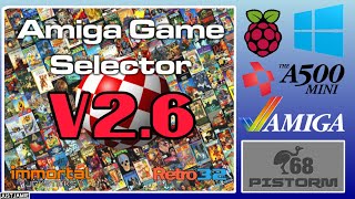 Stress Free Amiga Gaming ☆ Amiga Game Selector V26 ags amiga amiga500 [upl. by Penney]