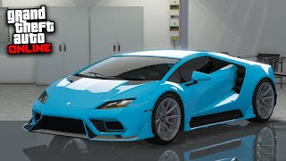 PEGASSI TEMPESTA Customization Lamborghini Huracan  GTA 5 Online DLC Vehicle Customization [upl. by Cacia]