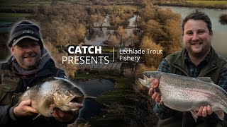 Catch your PB TROUT  Lechlade amp Bushyleaze Trout Fishery  Fly Fishing [upl. by Holden595]