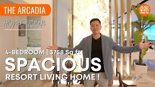 THE ARCADIA Arcadia Gardens at District 11  Singapore Condo Property Home Tour by Danny Foo [upl. by Anyd]