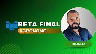 PÓSEDITAL CETESB 2024 Revisão de reta final Eng Agrônomo  Com Edivânio Araújo [upl. by Adnot84]