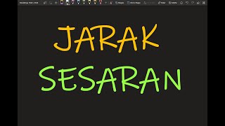 Fizik Tingkatan 4 KSSM Bab 2 Daya dan Gerakan I Jarak dan Sesaran [upl. by Nadia]