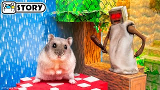 Hamster vs Granny in the Minecraft Dungeons  Soggy Swamp 🐹 Homura Ham Pets [upl. by Felisha]