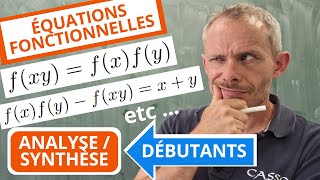 Équations fonctionnelles basiques début supL1 [upl. by Anatollo]