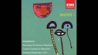 Penderecki  quotFonogrammiquot performed by Polish National Radio Symphony Orchestra [upl. by Ibmat]